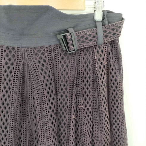 ハトラ hatra デザイン メッシュ パンツ レディース JPN:2