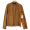 ザラ ZARA スエードレザーシングルライダースジャケット メンズ import:L