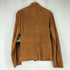 ザラ ZARA スエードレザーシングルライダースジャケット メンズ import:L