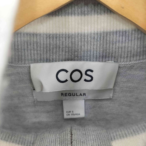 コス COS REGULAR メリノウール ハーフジップ ハイネックニット レディース import:S