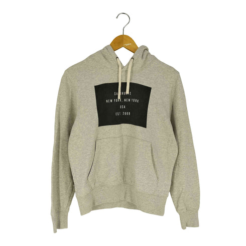 サタデーズニューヨークシティ Saturdays NYC ボックスロゴ プルオーバーパーカー メンズ