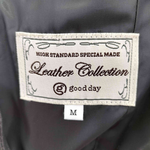 HIGH STANDARD SPECIAL MADE 羊革レザーテーラードジャケット メンズ JPN:M