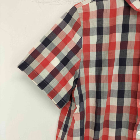 ポールスミス Paul Smith ブロックチェックS/Sシャツ メンズ JPN:M