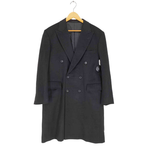 intimage カシミヤ100 ダブル チェスターコート メンズ a175(A6)