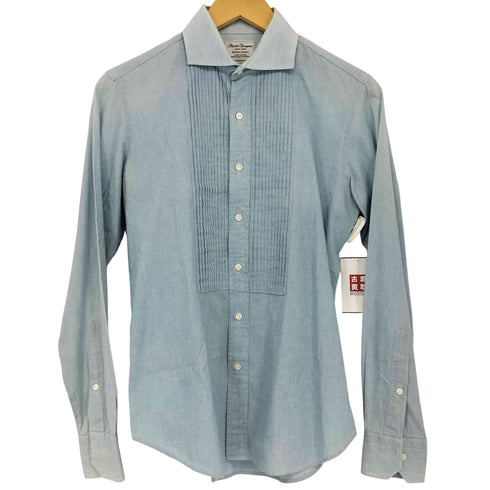 トゥモローランド TOMORROWLAND ピンタックタンガリーシャツ メンズ JPN:S