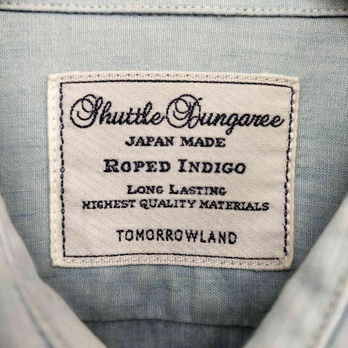 トゥモローランド TOMORROWLAND ピンタックタンガリーシャツ メンズ JPN:S