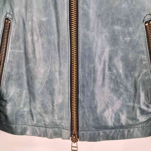 SERGEANT SALUTE 羊革シングルライダースジャケット メンズ 48