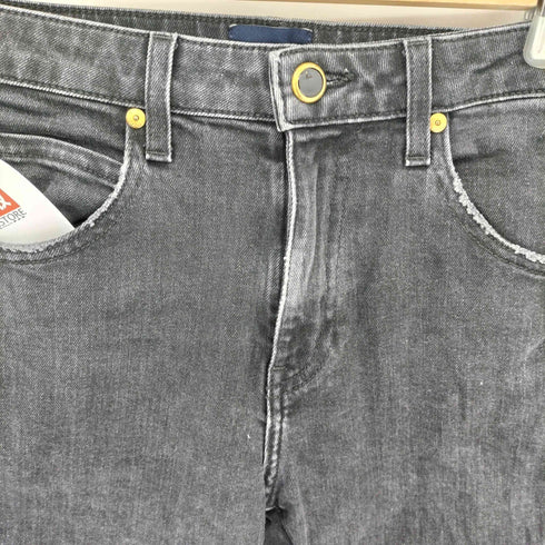 KHAITE Vivian フレア ブラック デニムパンツ レディース 26