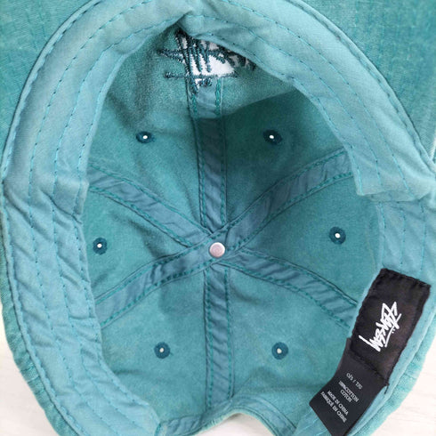 ステューシー Stussy Washed Stock Low Pro Cap ストックロゴ刺繍 6パネルキャップ メンズ