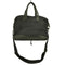 アルマーニコレツィオーニ ARMANI COLLEZIONI 2WAY ロゴ刻印 レザー切替 ビジネスバック メンズ