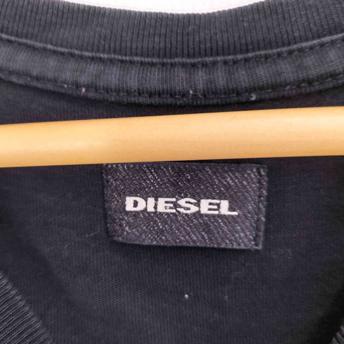 ディーゼル DIESEL 00S フロントっプリント クルーネック Tシャツ メンズ import:L
