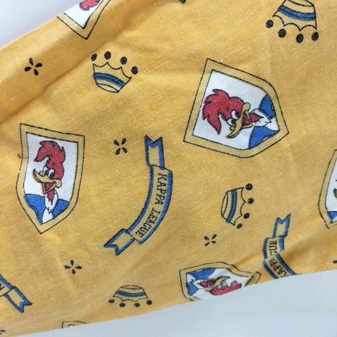 KAPPA LEAGUE キャラクター プリント 総柄 L/S シャツ ユニセックス メンズ