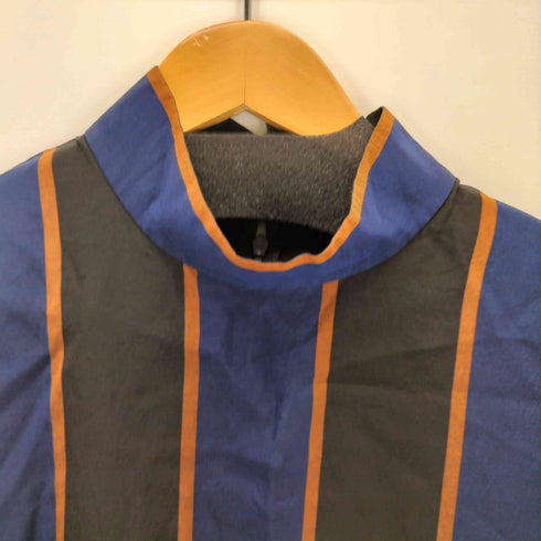 ユナイテッドアローズ UNITED ARROWS スタンドカラーストライプワンピース レディース