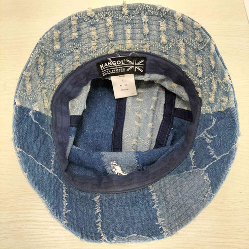 カンゴール KANGOL パッチワーク デニムバケットハット メンズ JPN:L