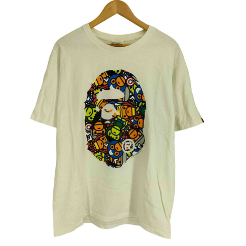 アベイシングエイプ A BATHING APE BIG HEAD Tシャツ メンズ JPN:XL