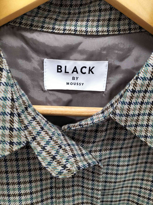 ブラックバイマウジー BLACK by moussy over size check sh jk(オーバーサイズチェックシャツジャケット) & check pt(チェックパンツ) セットアップ レディース ジャケット: FREE / パンツ:1