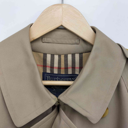 バーバリーズ BURBERRYS 英国製 OLD 裏地ノバチェック トレンチ コート メンズ