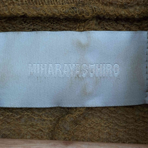 ミハラヤスヒロ MIHARA YASUHIRO Y2K ダメージ加工 ハイネック プルオーバー ニット フーディー メンズ JPN:S