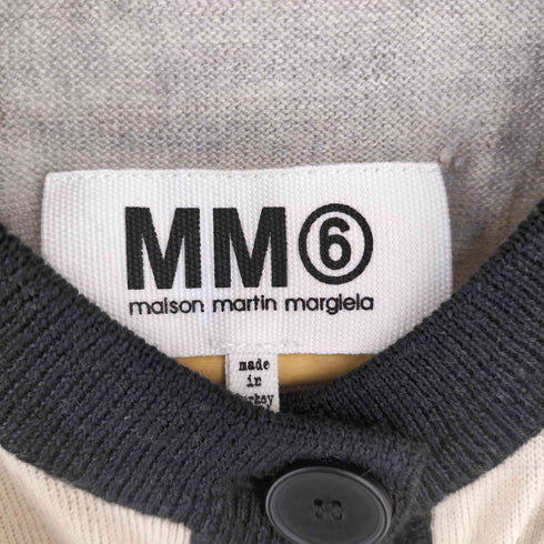 エムエムシックスメゾンマルタンマルジェラ MM6 Maison Martin Margiela カラーブロック カーディガン レディース import:S