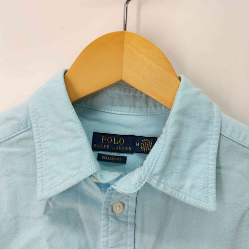 ポロラルフローレン POLO RALPH LAUREN RELAXED FIT ポニー刺繍 コットンシャツ メンズ JPN:M