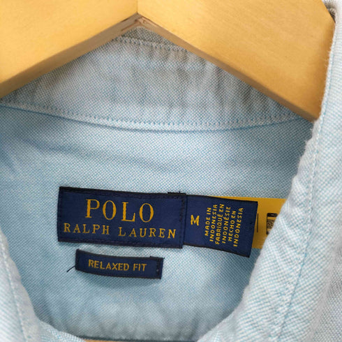 ポロラルフローレン POLO RALPH LAUREN RELAXED FIT ポニー刺繍 コットンシャツ メンズ JPN:M