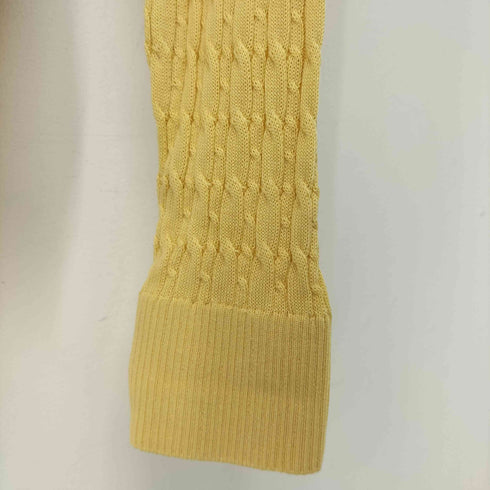 ニューヨーカー NEWYORKER クルーネック L/S コットン ケーブルニット レディース JPN:M