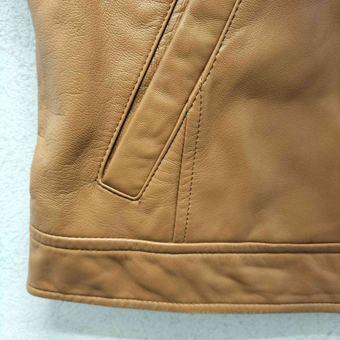 ラムレザー ジップアップジャケット メンズ JPN:M