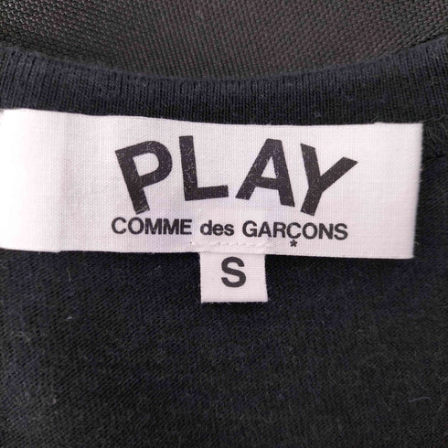 プレイコムデギャルソン PLAY COMME des GARCONS レッドハート ワッペン Tシャツ レディース JPN:S