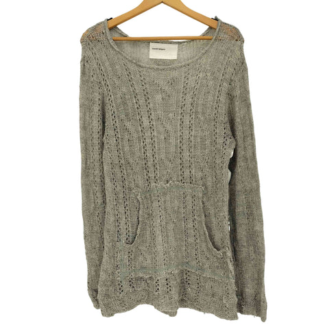 ノゾミイシグロ NOZOMI ISHIGURO Y2K ダメージ ニット レディース ONE SIZE