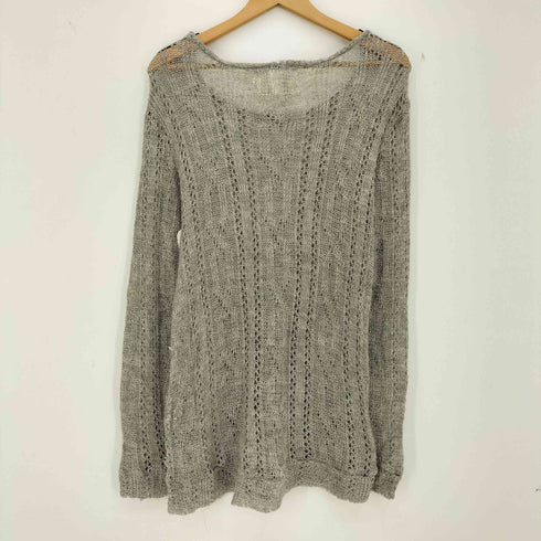 ノゾミイシグロ NOZOMI ISHIGURO Y2K ダメージ ニット レディース ONE SIZE