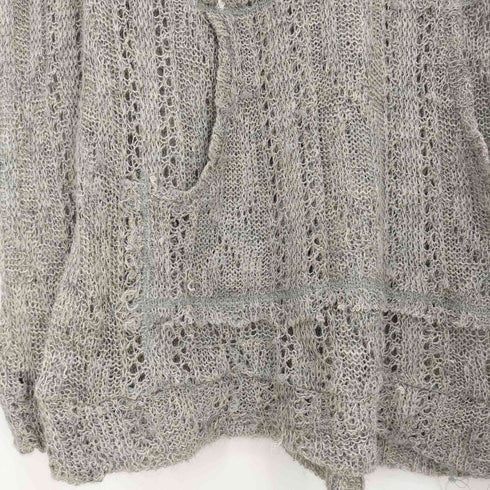 ノゾミイシグロ NOZOMI ISHIGURO Y2K ダメージ ニット レディース ONE SIZE