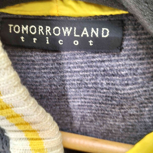 トゥモローランドトリコ TOMORROWLAND tricot ケーブル編み フーデッドカーディガン メンズ JPN:M