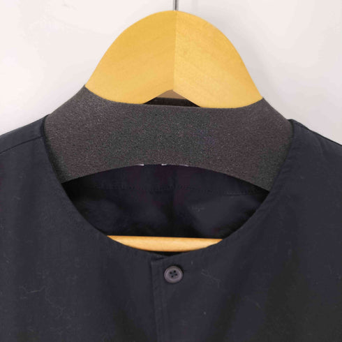 ムジラボ MUJI labo ノーカラーシャツ メンズ L~XL