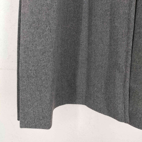 vivre ヘリンボーン カシミヤ100 スタンドカラーーコート レディース 9
