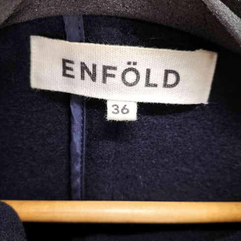 エンフォルド ENFOLD ハードメルトンダッフルコート レディース JPN:36