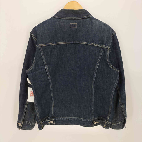 カルバンクラインジーンズ Calvin Klein Jeans 90-00S ステッチデザイン ボタンフライ デニム ジャケット メンズ import:L