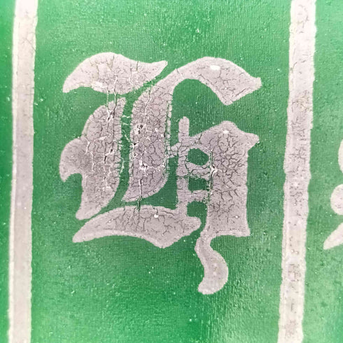 ジャージーズ JERZEES メキシコ製 COLONY KNIGHTS オールドイングリッシュ 三段ラバープリント クルーネックスウェット メンズ import:L