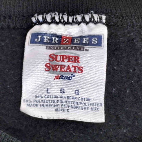 ジャージーズ JERZEES メキシコ製 COLONY KNIGHTS オールドイングリッシュ 三段ラバープリント クルーネックスウェット メンズ import:L