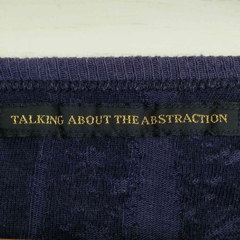 トーキングアバウトザアブストラクション TALKING ABOUT THE ABSTRACTION ジャガード 七分丈 ニットカットソー メンズ JPN:M