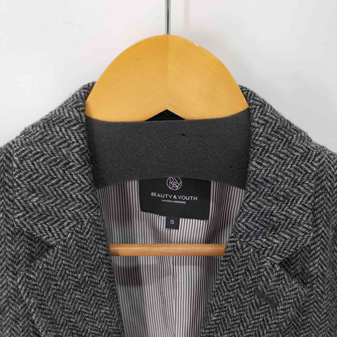 ビューティーアンドユースユナイテッドアローズ BEAUTY & YOUTH UNITED ARROWS MOON社製 ツイードジャケット メンズ JPN:S