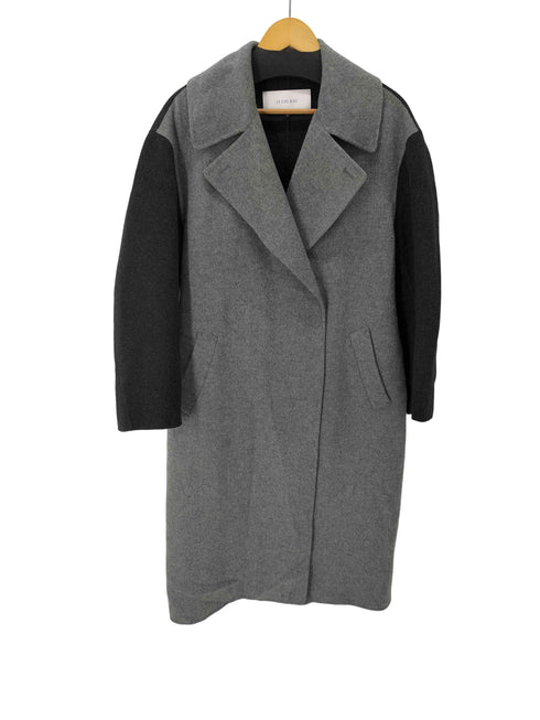 ルシェルブルー LE CIEL BLEU ダブルフェイスミックスカラーコート レディース JPN:36