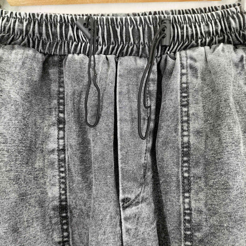 .WORKS デニムカーゴパンツ レディース M