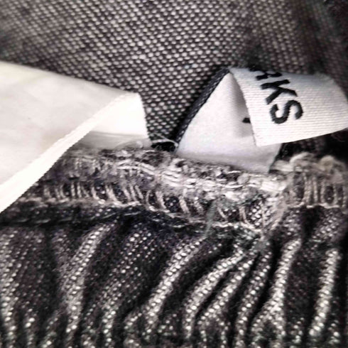 .WORKS デニムカーゴパンツ レディース M