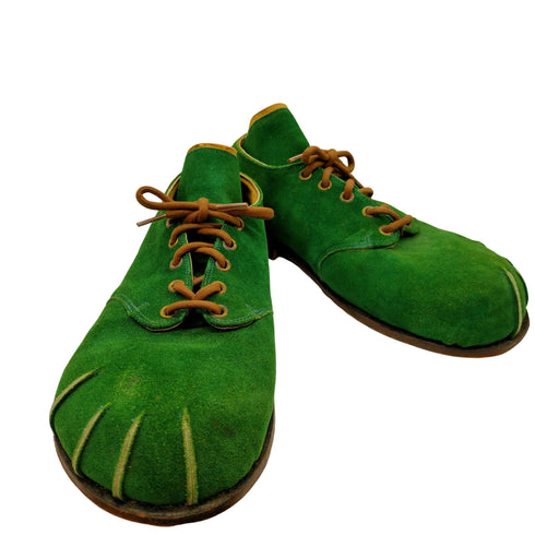 IAN REID 英国製 デザイントゥ スウェード レザー シューズ メンズ