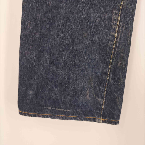 テンダーロイン TENDERLOIN シンチバック 隠しリベット セルビッチ ボタンフライデニムパンツ ヒゲ ハチノス メンズ 34inch