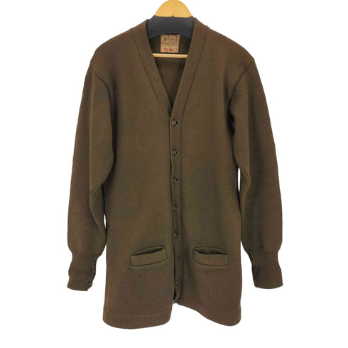 Albion Award Sweater 40s~50s Lettered Cardigan レタードニットカーディガン メンズ