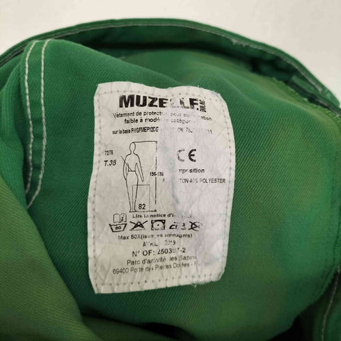 muzelle dulac ムラ染め ワークパンツ ユーロワーク レディース EUR:38