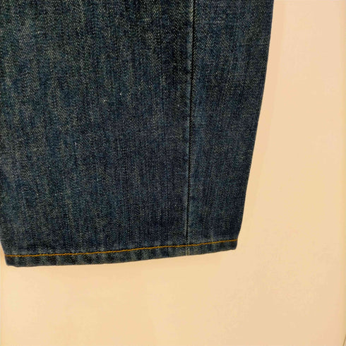 リーバイス Levis 00S コラボ No Reason レザー コインポケット 立体裁断 デニム パンツ メンズ W:29 L:32