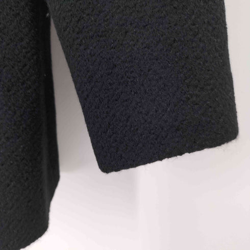 JUNO アンゴラ・カシミヤ混 フリルデザイン ジャケット レディース JPN:11号