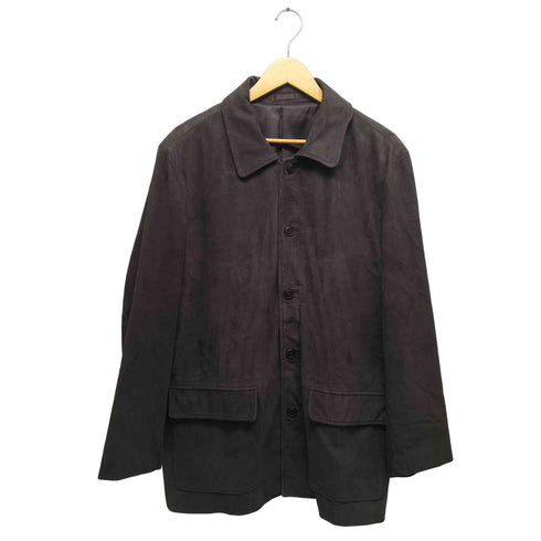 クロコダイル crocodile スウェード ハーフコート メンズ 2L